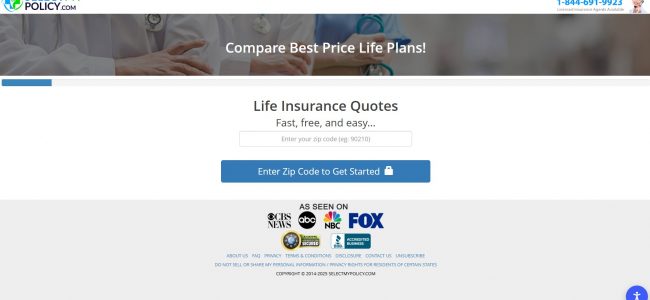 select my policy life insurance
